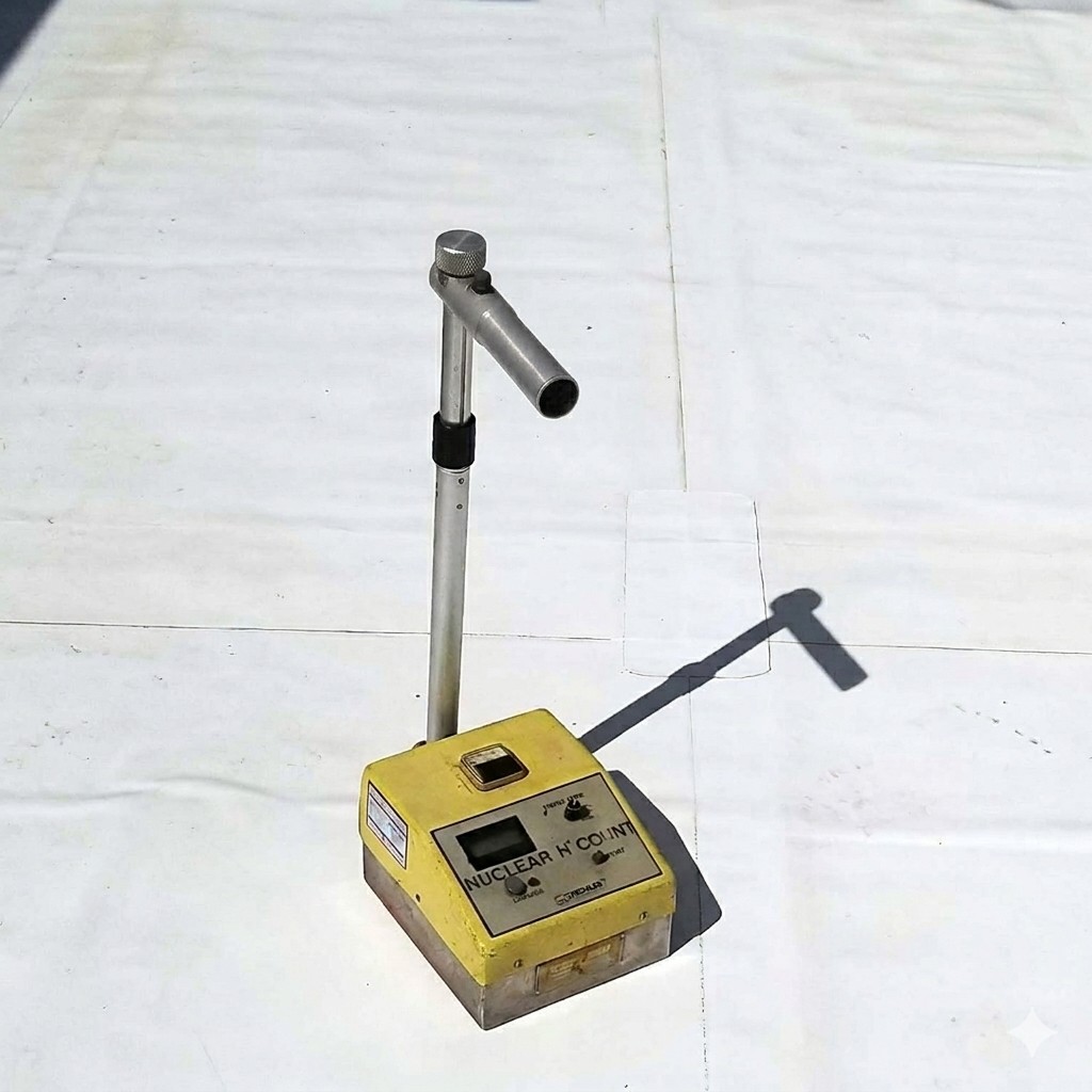 Nuclear backscatter equipment