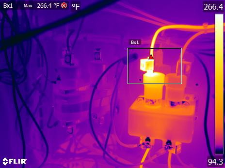 Electrical infrared scan