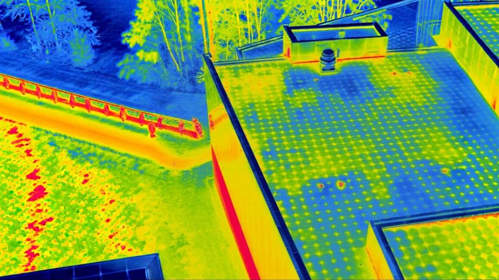 Drone thermal scanning