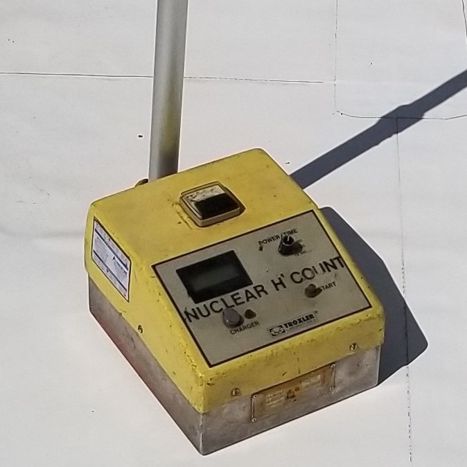 Nuclear backscatter testing