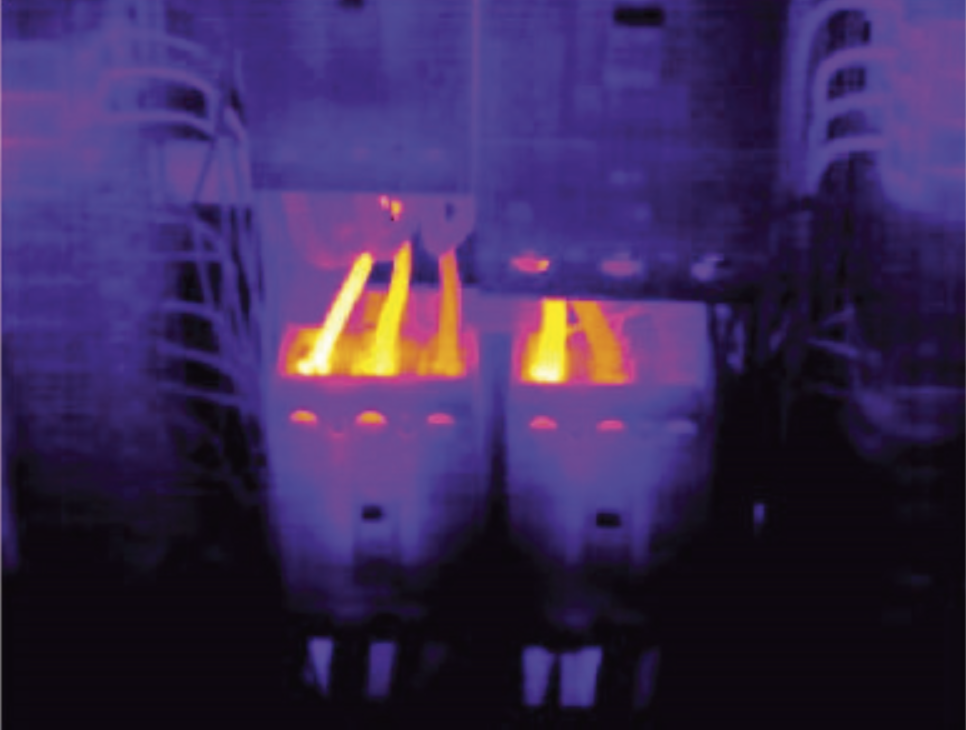 Data center infrared scan