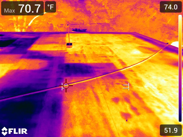 Thermal Inspection - Flat Roofs